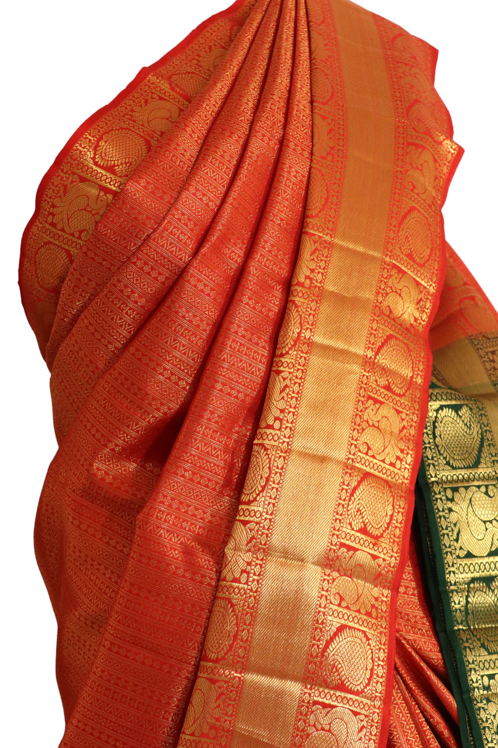 Handloom Wedding Kanjeevaram Silk Saree AJ212391